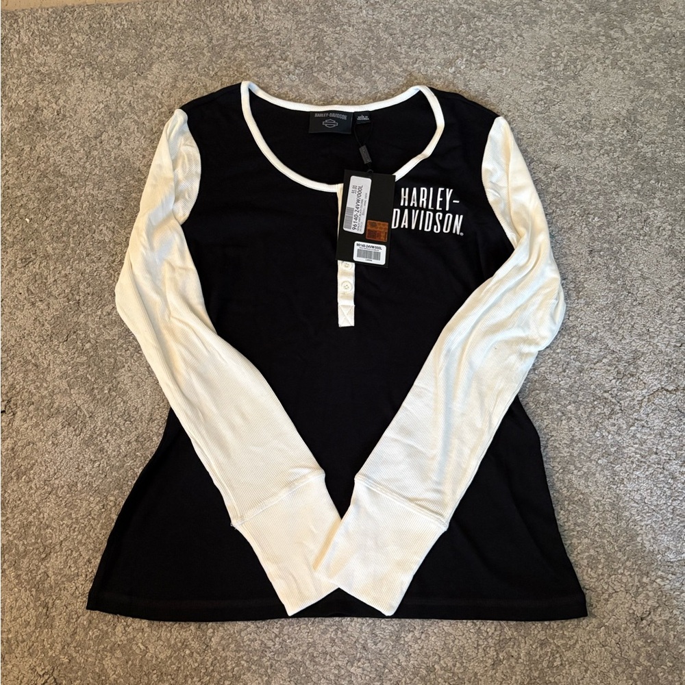 NWT- Harley Davidson Henley